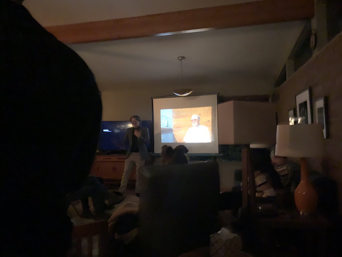 mrbwa1's tweet photo. Had a fun night with the @208FilmSociety gang at the slide show/roast your partner/roast @tedharmon6 about slide film’s dynamic range Night.

Pictured: @ToastyHug going over his slides and my trusty Mamiya Universal. #BelieveInFilm https://t.co/ZPQjjHAX4R
