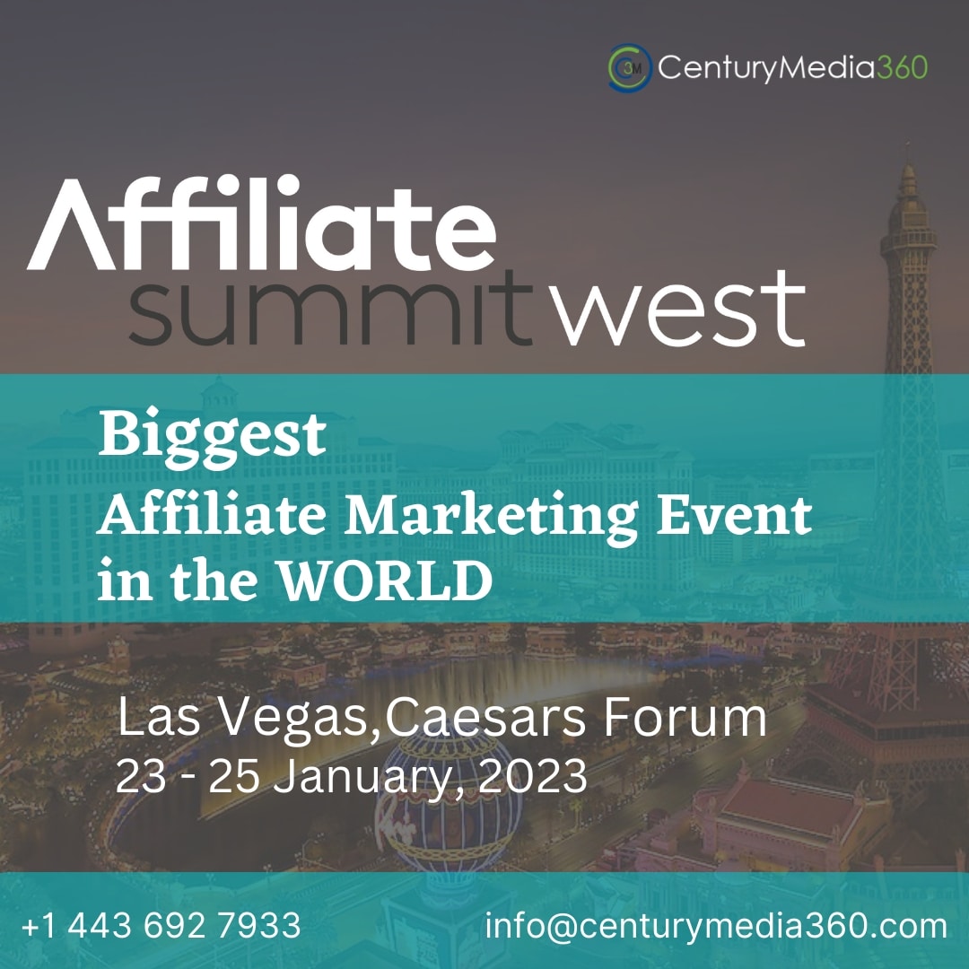 This premier #event is a must-attend for anyone looking to take their #affiliate #marketing game to the next level.
#lasvegas #marketingagency #networking #affiliatesummit #digitalmarketing #affiliatemarketing #emailmarketing  #roistrategies #digitalplanning #centurymedia360