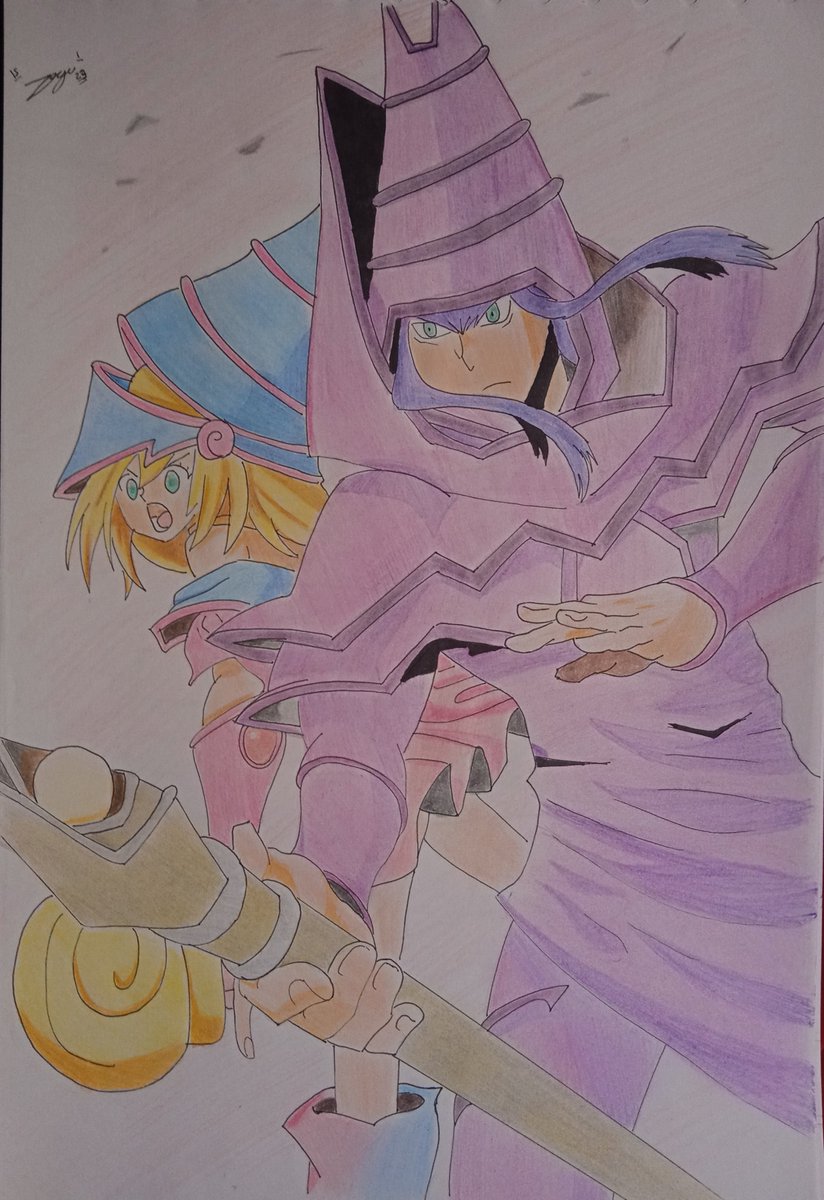 Zegu_art's tweet photo. Los Magos Oscuros 🎩🎪✡️ ¿Que opinan?

#yugioh #yugiohtcg #YuGiOhMasterDuel #YuGiOhRP https://t.co/ZhMnveNjwD