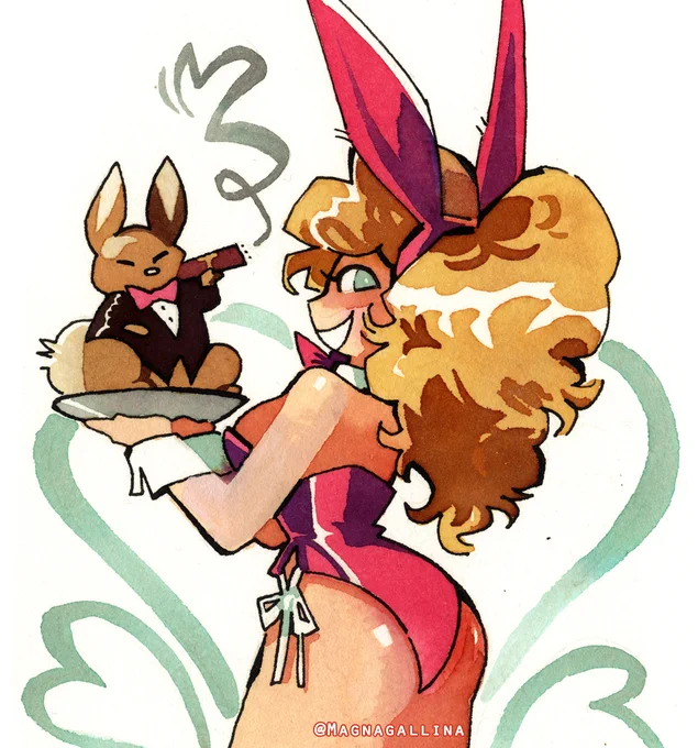 Bunnysuit, bunny in a suit 
