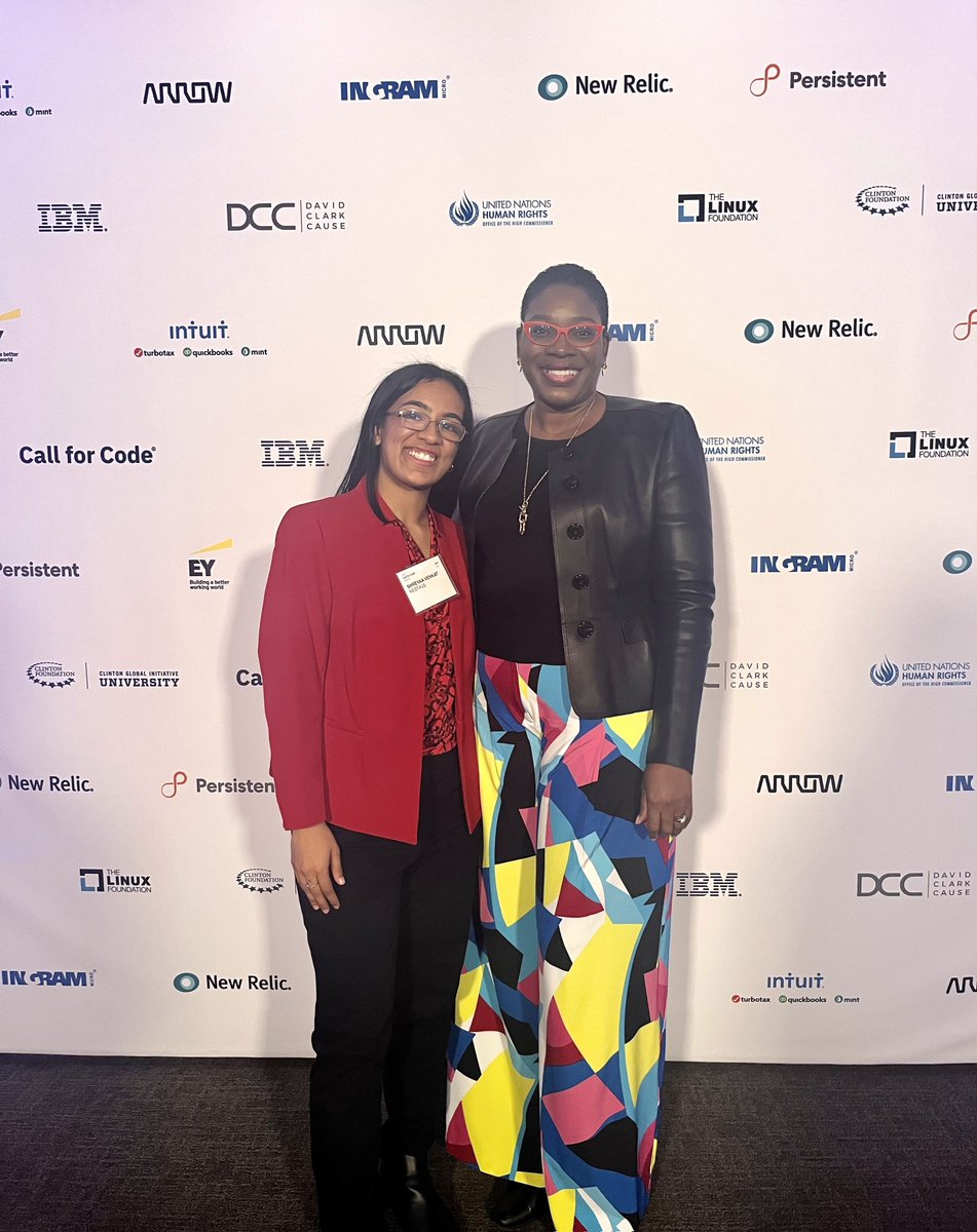 As an Eminent #Judge, our #CEO #Shreyaa had a fantastic time at the @IBM @CallforCode #Awards #Gala at the @UN HQ in #NYC! #Grateful to #IBM & @ClintonFdn for this great #opportunity!🙏 #Congrats to the winning #team @GardenMateApp! #NEST4US #CallForCode nest4us.org