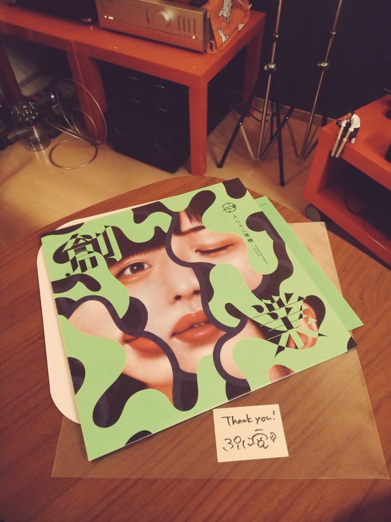 kaolucus's tweet photo. 去年、一番聞いたアルバムのレコードが届いた！！ぷにぷに電機は、最高に良い、よ。 https://t.co/WV6VlcPOGn