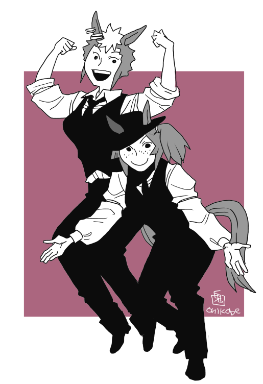 「今日何も描いてないので寝る前にらくがき置いときます 」|鬼頭（おにこべ）りんのイラスト