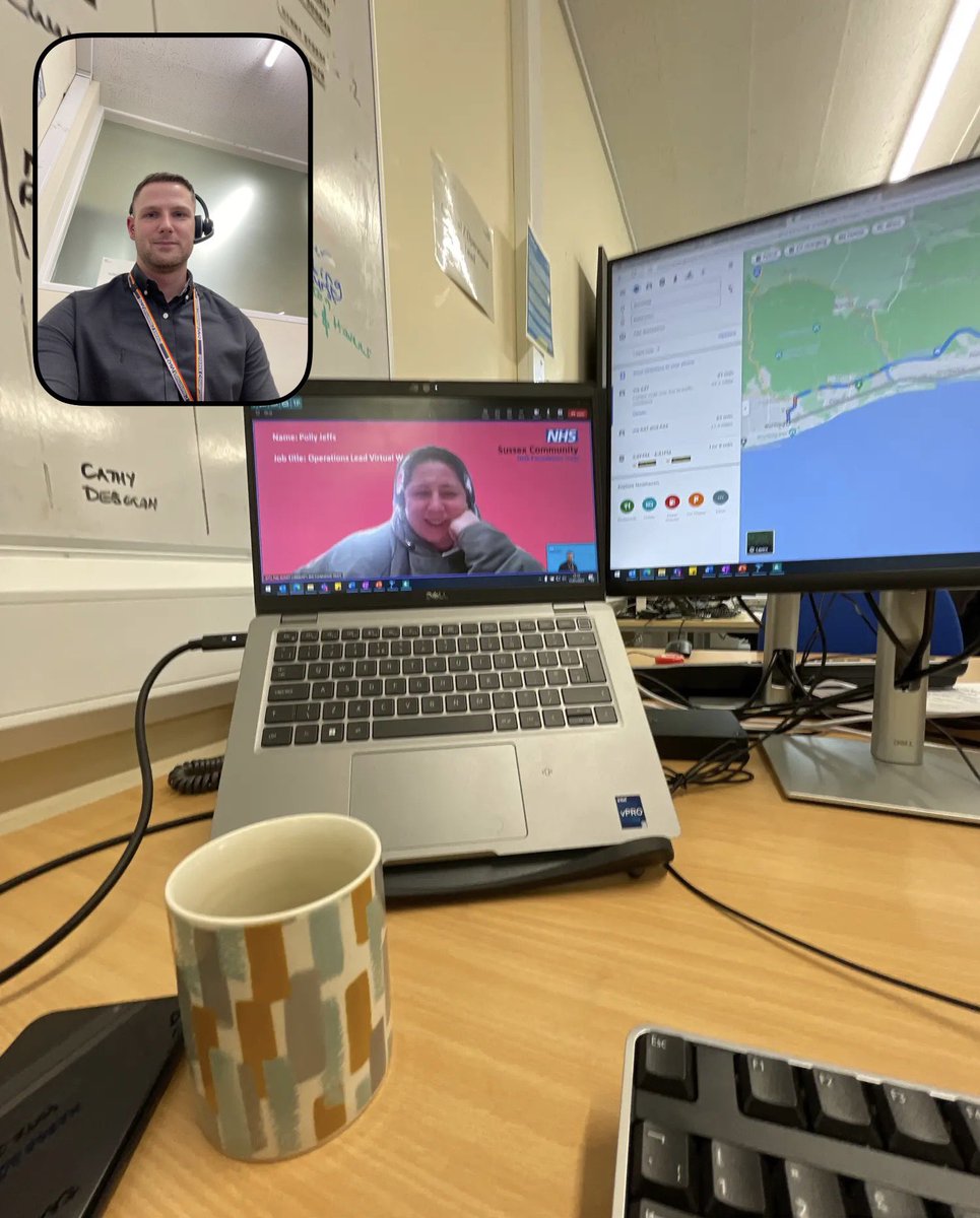 Another super busy day in @nhs_scft #VirtualWard control & coordination centre. Working hard to explore how we can support our #UrgentCommunityResponse teams with #AdmissionAvoidance & #SupportedDischarge 🏥📲 🏡 😊 👌 #VirtualHealth #ClincialLead #teamSCFT