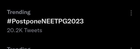 aniruddh_raja's tweet photo. Many interns have requested to #PostponeNEETPG2023
Utilisation of 4 months is better than wasting it waiting for counselling right ?@NMC_IND Hospitals won't hire for such short duration as well
For the best interest of young Drs #NEETPG23 should be deferred till 31st July;reasons https://t.co/G6TUKZwMwz
