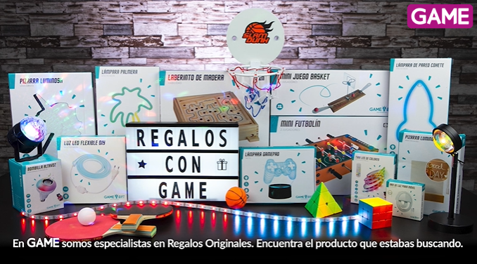 VideojuegosGAME's tweet photo. ¡Los regalos más chorra son los que más triunfan! 😉
Descubre la familia de productos de #Merchandising de #GAMEGift... ¡y sorprenderás seguro! ✨
Juegos de mesa, carteles LED, mini-juegos, complementos, lámparas... ¡y mucho más!
https://t.co/JWwMTeY9Nw https://t.co/S2wetpwAt4