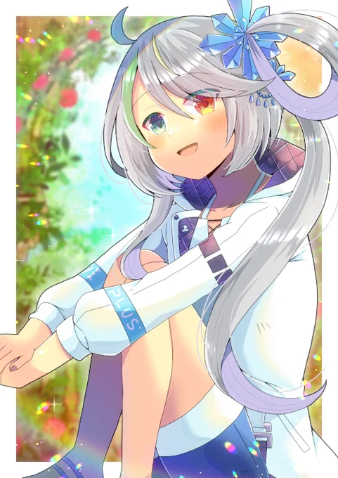 きゃのん()さんを描かせて頂きました!リクエスト有難うございます  #Skeb #Commission #VRCイラスト 