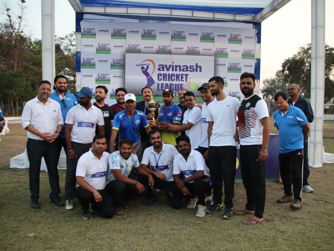 AvinashGroup's tweet photo. Avinash Cricket League 🏏 Season-2
Here are the,
🏆 Winner- Maruti Lifestyle✌️
🌟 Runner Up- Avinash Capital Homes-2✌️
#ACLseason2 #AvinashCricketLeague #AvinashGroup #RelationForLife #CricketLeague https://t.co/qVTYKiVH06
