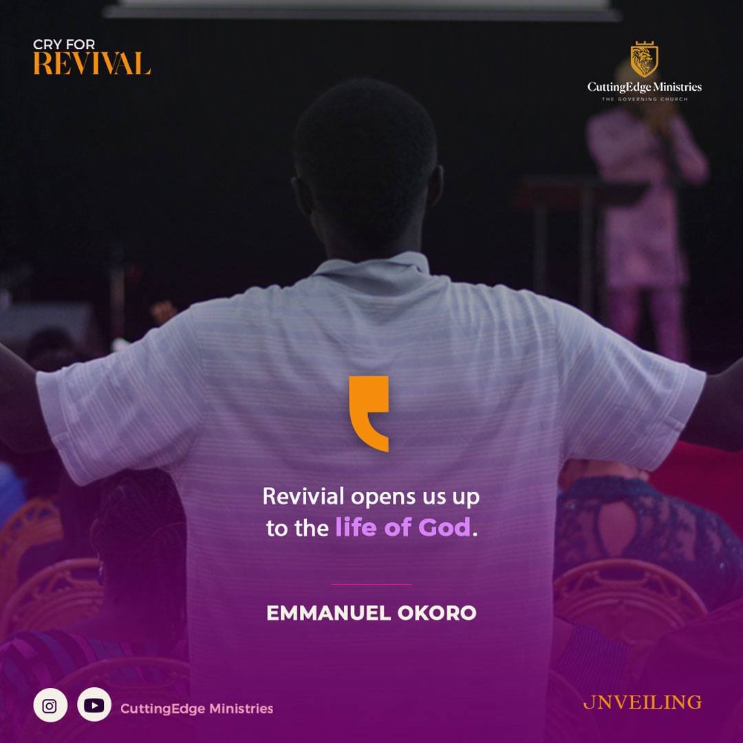 CuttingEdge_NG's tweet photo. We thank God for the reawakening this morning. We believe that hearts were touched and souls healed. It is indeed a cry for REVIVAL!
Catch a glimpse of the message in these excerpts:
#UnveilingExcerpts
#TheGoverningChurch https://t.co/rmHXwTPxvy