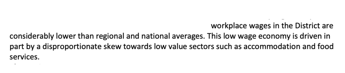 Colpeper's tweet photo. @RockyInHG @thestrayferret This fixation on the visitor economy has contributed to Harrogate having one of the lowest workplace wages in the country.*

A new vision is certainly needed.

(*Source - HBC) https://t.co/n982xKJ6bN