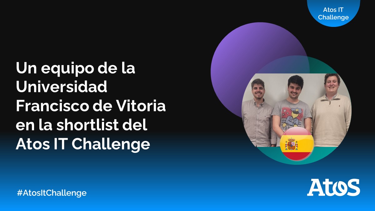 🤩 ¡Un equipo de la Universidad Francisco de Vitoria (@ufvmadrid ) en la shortlist del #AtosITChallenge por su proyecto VR Speech Trainer!

¡Enhorabuena y mucha suerte!
#TheFutureIsOurChoice #Metaverso #StudentsCompetition