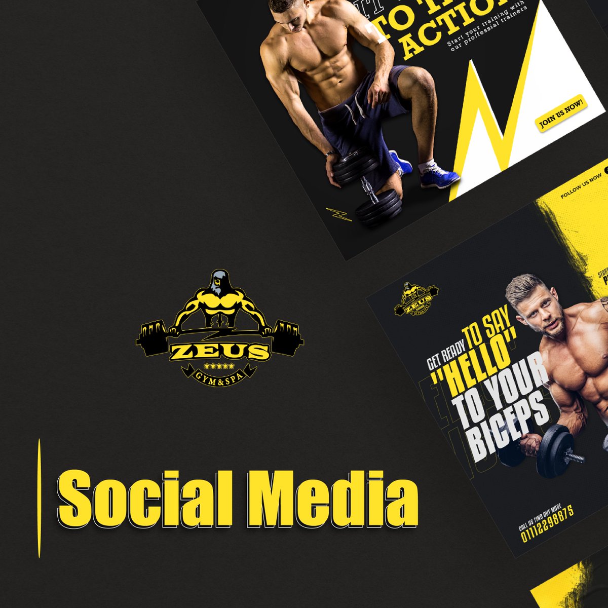 YellowdAgency's tweet photo. We're excited to share with you our unique social media campaign for @zeusgym0 , one of our clients and partners.🙏

We'll make sure you're set up for success.👍

Visit our website to learn more about our digital services:
https://t.co/3VVbR3wPXU
or contact us on:+2 01125262819 https://t.co/iiDib5BK0s
