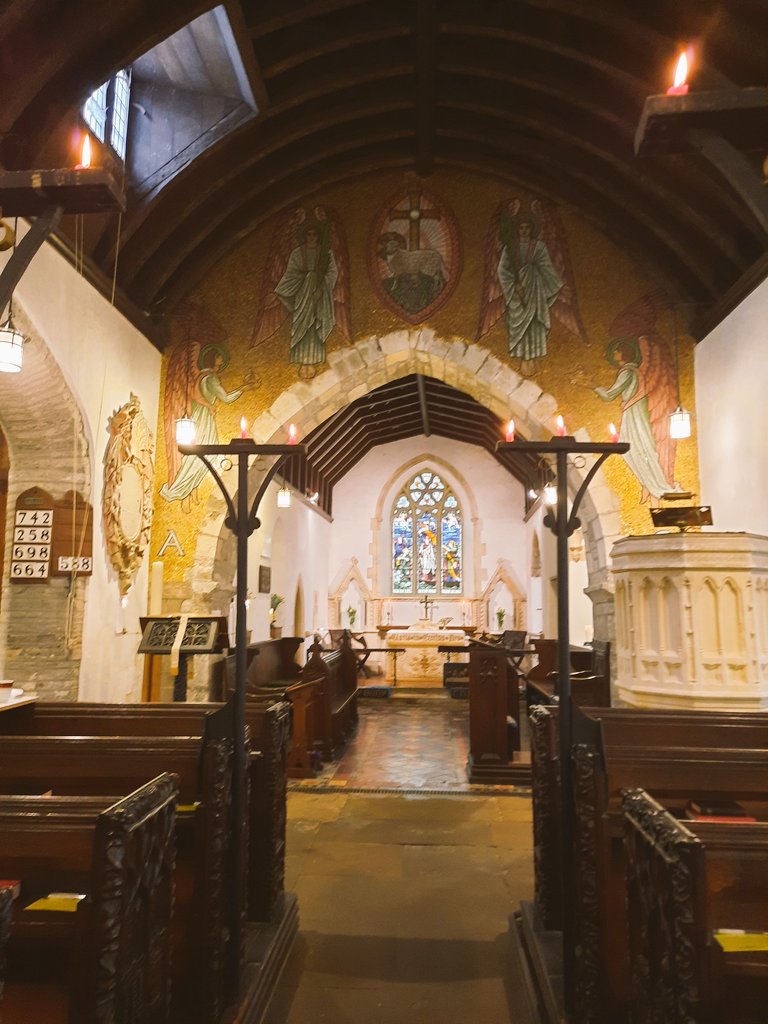 Thank you for a very warm welcome at beautiful St Mary's, Mortehoe #CofEDevon