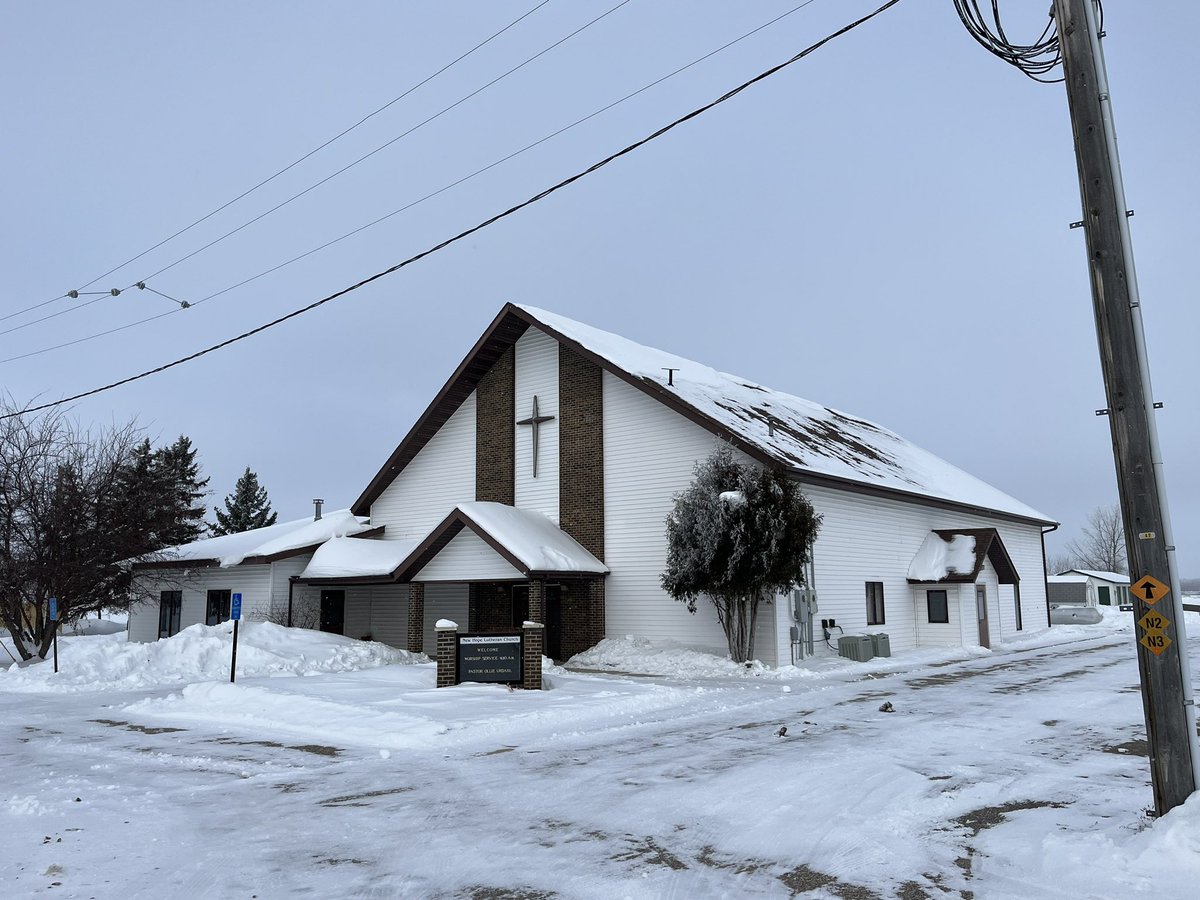 Jason Hanson on Twitter "Bethlehem Lutheran church, Newfolden