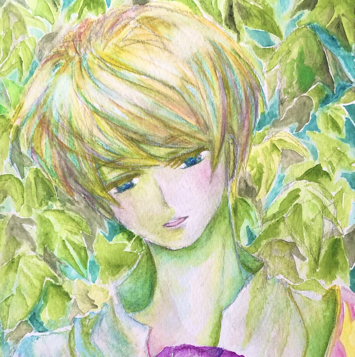 変人だったり憂いがあったりする中性的な方も大好きですが女の子だと目つきが悪かったり簡単に微笑まない子が性癖で描きがちです。