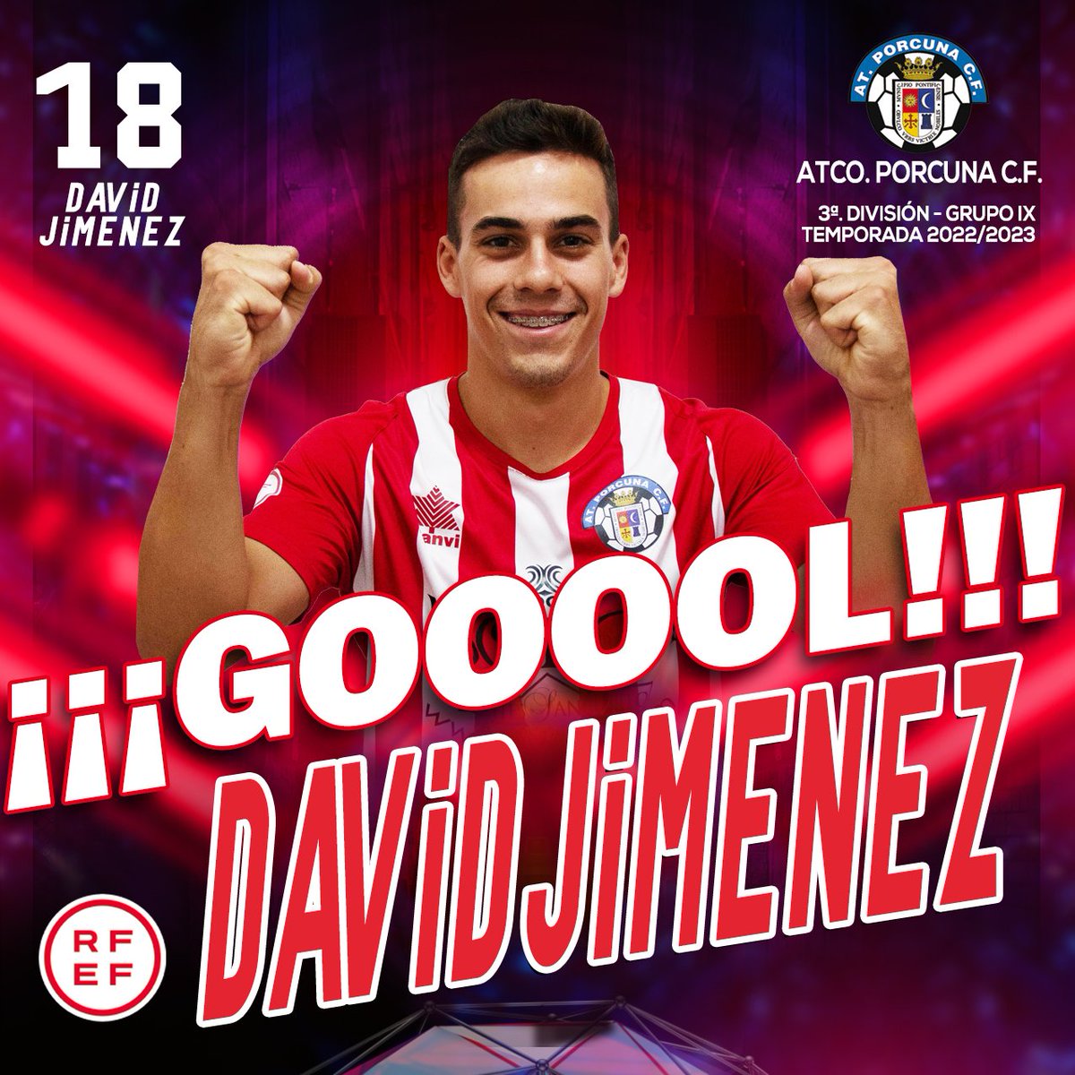 atporcuna's tweet photo. Gooool de @JimenezJaen 
De cabeza https://t.co/3xTdDQkI3p