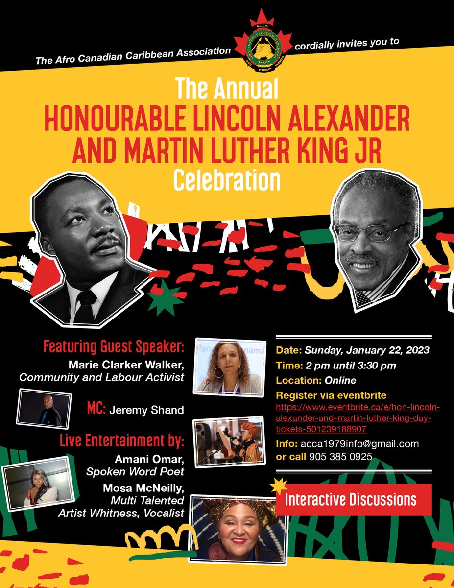 Looking forward to seeing you today! Register bit.ly/3D5FeIS #lincolnalexanderday #mlkjrday