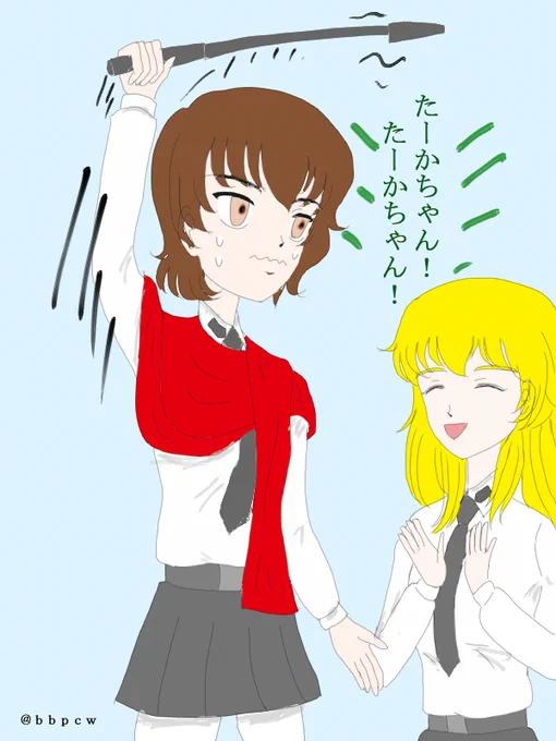 5年前だとこのレベルなんですよね #唐突に5年前の絵を載せる見た人もやる 