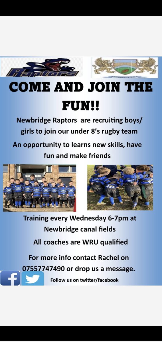 NEWBRIDGE RFC RAPTORS UNDER 9s tweet media