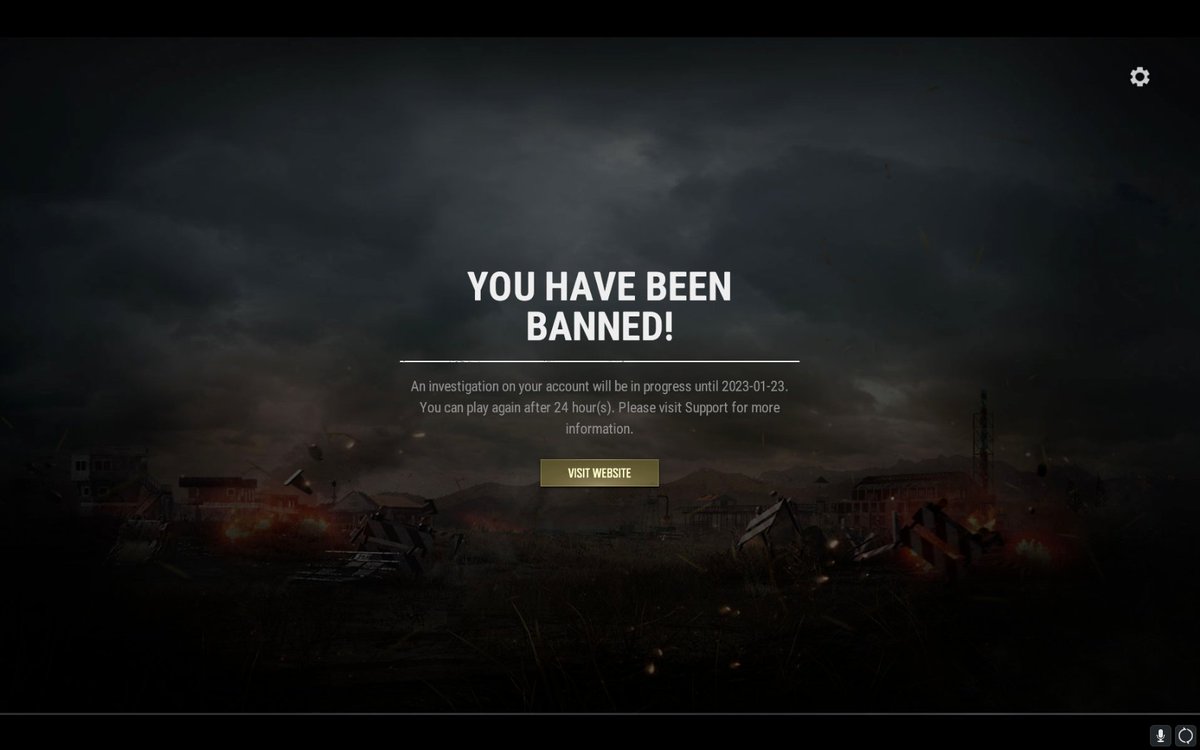 Played my 3 first games of PUBG ever, and then got this. Is this a bug? Someone explain please!
