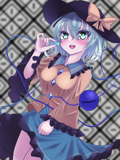 古明地こいしちゃん描きました～田中sαさん( )からのリクエストです。 