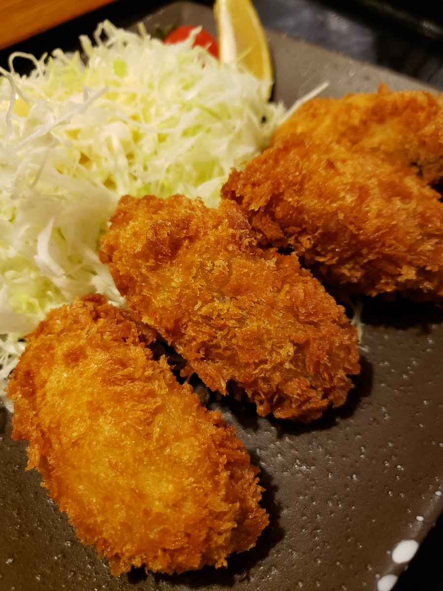 hossy5252's tweet photo. 試合観戦後に、夢庵にてロースカツ丼と広島県産大粒カキフライをいただいく🎶
#夢庵
#ロースカツ丼
#広島県産大粒カキフライ
#カキフライ
#GoToEatキャンペーンTokyo
#GoToEatTokyo
#GoToEat https://t.co/XRCsgn3mRN