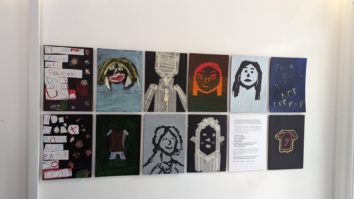 semhheadox's tweet photo. Lovely exhibition @makespaceoxford and powerful speeches by #CiCC 'The only thing I have in common with Tracey Beaker is my curly hair' @OxfordshireCC 💪💥 https://t.co/rGb3T0ytHm