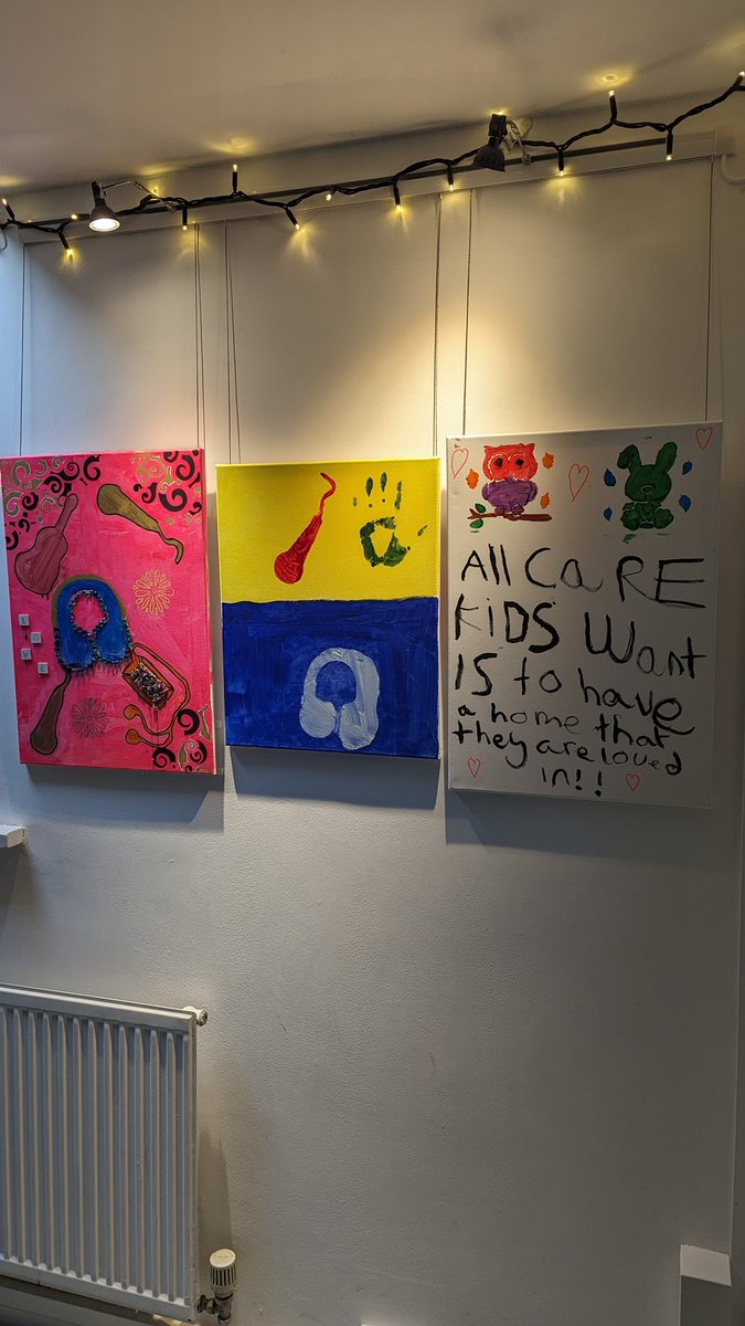 Lovely exhibition @makespaceoxford and powerful speeches by #CiCC 'The only thing I have in common with Tracey Beaker is my curly hair' <a href="/OxfordshireCC/">Oxfordshire County Council</a> 💪💥