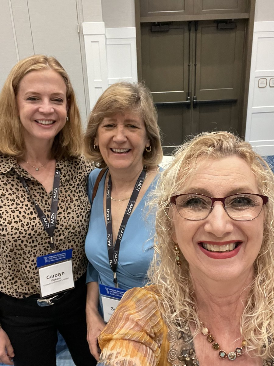 Excellent Faculty Practice Pre-Conference event and forum @AACNDoc23 with friends, colleagues and amazing speakers including two from JHUSON. Wonderful to meet a JH alumni <a href="/JHUNursing/">Hopkins Nursing</a> <a href="/smr4dh/">Susan Renda</a> Practice Leadership Network rocks <a href="/AACNursing/">AACN</a> #PLNChair