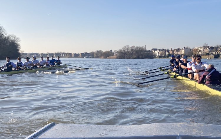 Great to see <a href="/OxfordUniBC/">Oxford University Boat Club</a> this weekend. Thank you for having me down <a href="/theboatrace/">The CHANEL J12 Boat Race</a>