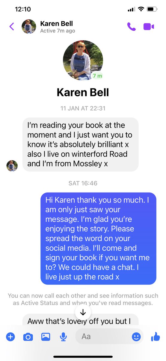 Received this message recently from a reader. Positive feedback is valuable no matter where it’s coming from. When it’s someone you’ve never met it’s even more valuable. Thank you Karen Bell. 
#FallfromGrace 
#Northernwriter 
#AngleseyIsland 
#Goodread 
#Fantasticstory 
#Mossley