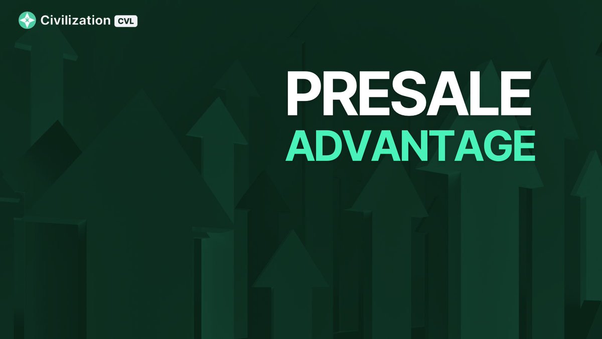 cvl_network's tweet photo. 🚀 Presale CVL is a token sale that takes place before the official start of sales

Pros:
 1. Opportunity to get a promising token at the lowest price
 2. Additional bonuses on purchase

🔝ICO - main money collection. Starts on a set date or when PreSale targets are reached

#CVl https://t.co/BE1H8GL5eM