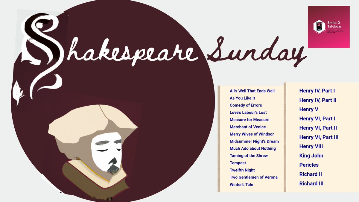 StopNothebook's tweet photo. 'Tis #ShakespeareSunday! A perfect day to celebrate the Bard by reading (or re-reading) one of his plays. Cheers!
#Read #readingforpleasure #Reading #readingcommunity #WritingCommunity #Shakespeare #idol #stopno #smita #smitadtalukdar #bookonchildabuse #AvailableNow #Amazon https://t.co/d01gvE5pzV