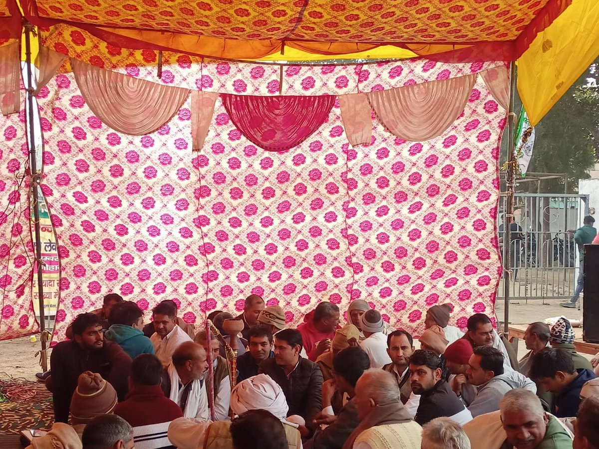 indurajnarwal's tweet photo. आज आहुलाना शुगर मिल में गन्ने की मूल्य वृद्धि को लेकर चल रहे किसानों के धरने पर पहुंच कर किसानों की मांगों को समर्थन दिया। लागत में वृद्धि और महंगाई के कारण किसानों को नुकसान हो रहा है।इसलिए सरकार गन्ने के मूल्य में उचित वृद्धि करे।
@BhupinderShooda @DeependerSHooda @INCHaryana https://t.co/nzAr60Yh0M