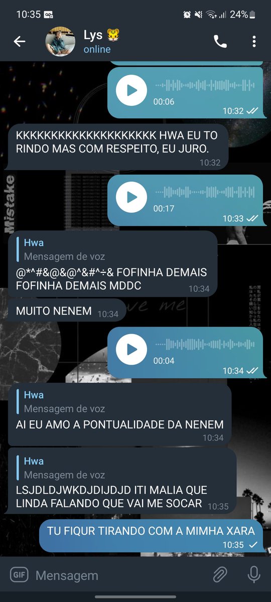 Aí que quebro na porrada e não sabe o pq @IMTlGER