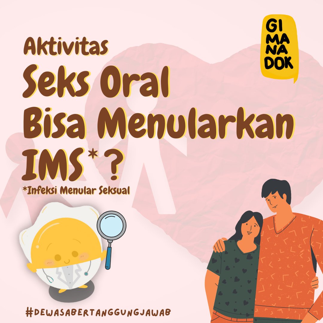 gimanadok_'s tweet photo. ❓️❔️❓️Hubungan seksual oral itu aman gak ya❓️❔️❓️

Halo sobat sehat! 
Beberapa waktu lalu, sempet ada video tiktok yang bahas tentang hubungan seksual secara oral yang katanya bisa memiliki banyak manfaat dan menurunkan risiko penyakit. https://t.co/sl1udSCcQN