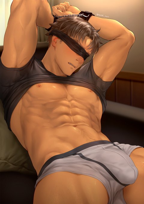 blindfold(OC/Jim)
Underwear ver. https://t.co/88ihRwdPJO