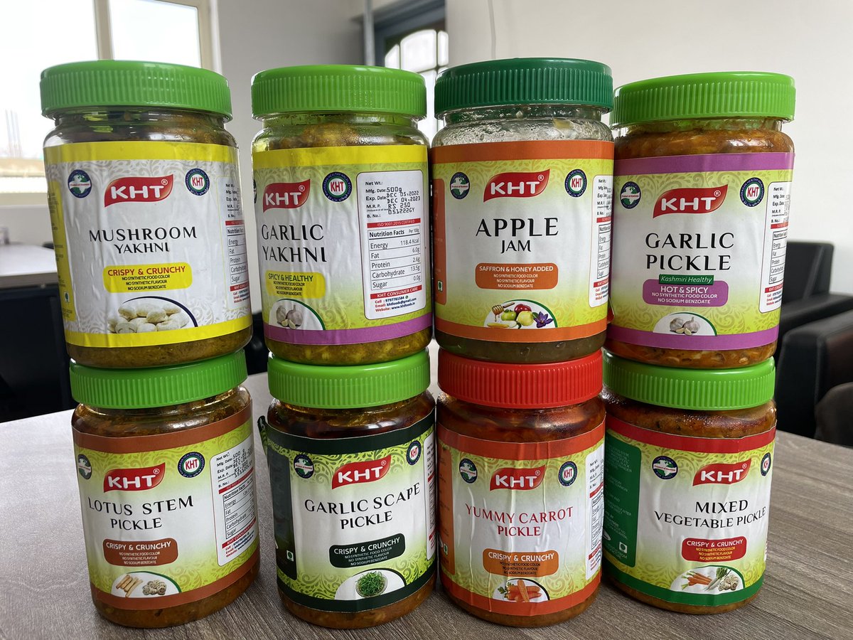 Received this combo pack of pickles by KHT foods, they only use traditional Kashmiri recipes that is perfected over the time and uses only fresh, seasonal and local ingredients. These pickles reflect authentic taste that will test your taste buds.