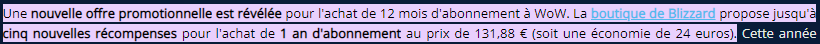 AremorWoW's tweet photo. @KirlingWoW t'as pas envie de profiter de la super offre d'un an d'abonnement avec PLEEEEEIIIIINN de montures gratuites ? Pourtant c'est écrit que tu économises 24 euros, ACHETE !!!! https://t.co/qYSZHZyjlZ