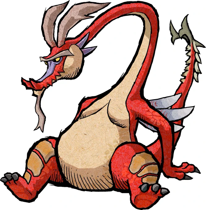 I never had wind waker as a kid but the design of the dragon has always bothered me. Everything in that world is so stylish and strange and interesting and then there's this really plain dragon with a tiny little face you can barely see 