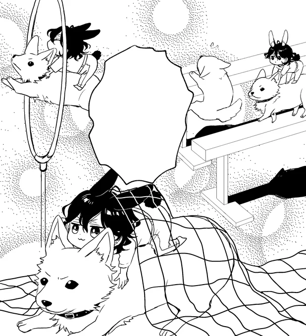 今自分が描いてるのが本当にあんさんぶるスターズ!!の二次創作なのか自信がなくなってきたところです🐰🐶 