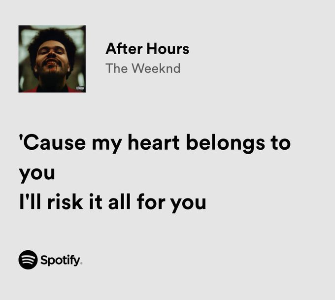 the weeknd / after hours