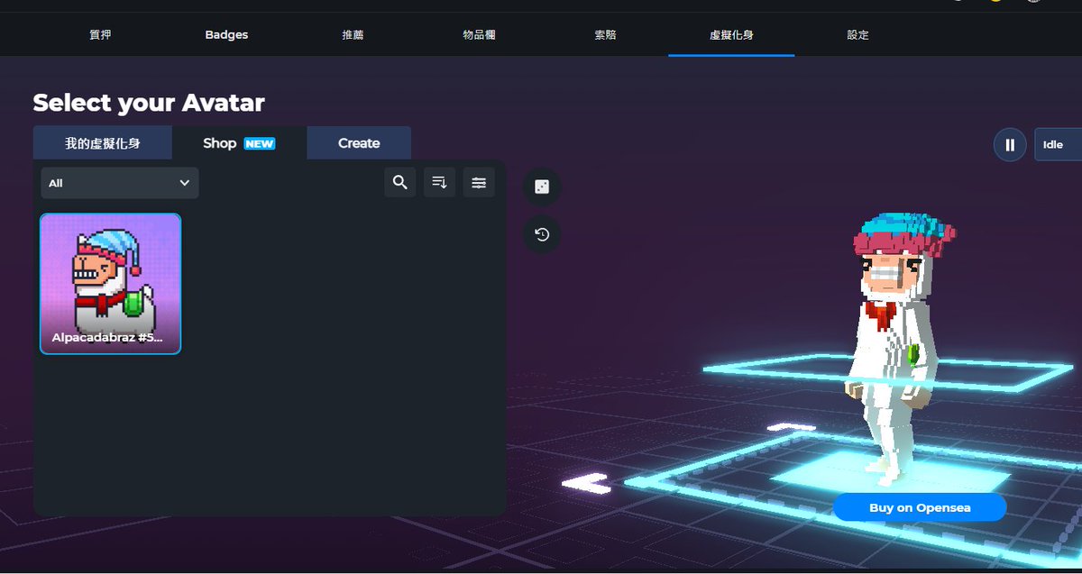 衝衝衝!!!

<a href="/ALPACADABRAZ/">ALPACADABRAZ</a> 
<a href="/TheSandboxGame/">The Sandbox</a>
