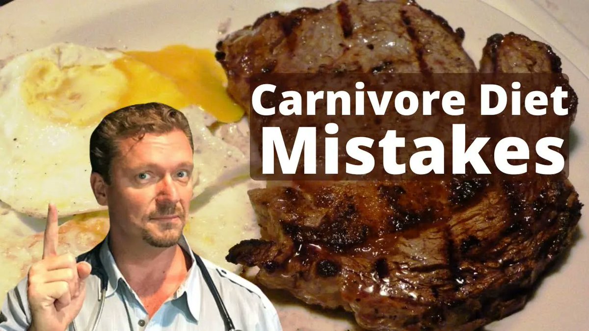 You need to try the Carnivore Diet
Don't make these common mistakes
Watch: youtu.be/xE383evpvXM

#carnivorediet #carnivoreketo