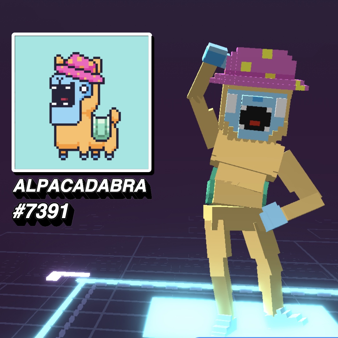 ansonli78333128's tweet photo. yaaa~That's my @ALPACADABRAZ in @TheSandboxGame !!so cute~~
Which one do u likeπ?
@handsomewillie @0xApefan
@Hanji351695291 @Eggheadbear
#pacafam #alpacadabraz #NFT #LFG https://t.co/KbsrzjimyR