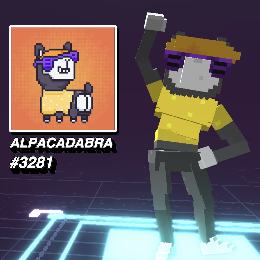 yaaa~That's my <a href="/ALPACADABRAZ/">ALPACADABRAZ</a> in <a href="/TheSandboxGame/">The Sandbox</a> !!so cute~~
Which one do u like😘?
<a href="/handsomewillie/">The Mansion</a> <a href="/0xApefan/">Apefan</a> 
<a href="/Hanji351695291/">Han ji 樺❤️ INK 🟧</a> <a href="/Eggheadbear/">EggheadBear</a> 

#pacafam #alpacadabraz #NFT #LFG