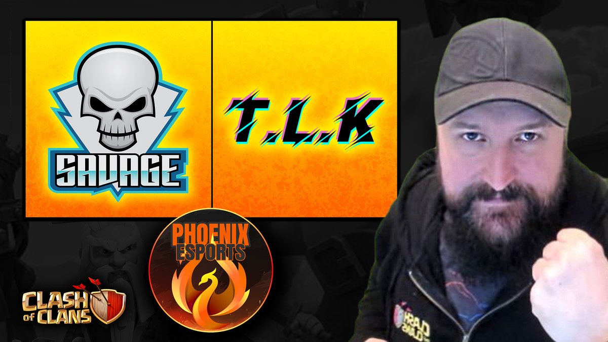 🔴SAVAGE E-SPORTS ⚔️ T.L.K
Phoenix Esports

Big Sunday, big war, let's go!

Twitch: twitch.tv/blameadam
YouTube: youtube.com/live/jzIGBf5dR…

#ClashofClans #Clash #CoC #ClashEsports #Time2Clash #Townhall15 #Mobilegaming #TH15