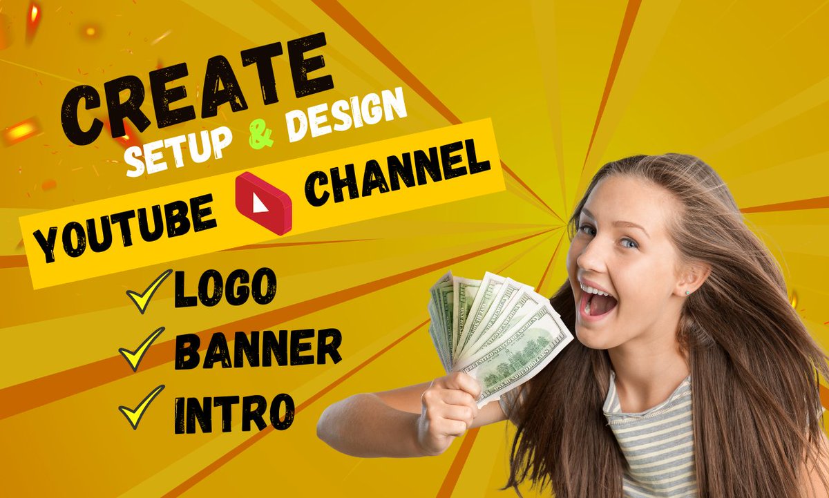 muktapro7's tweet photo. If you need someone to help you create a Branding YouTube Channel with logo, banner, intro and many more, I'm here just for you.
Check my gig if you're interested..
👉👉 https://t.co/YCmNCZQPan
#youtubechannelcreate #videopromotion #videoediting https://t.co/I6HlPMzWin