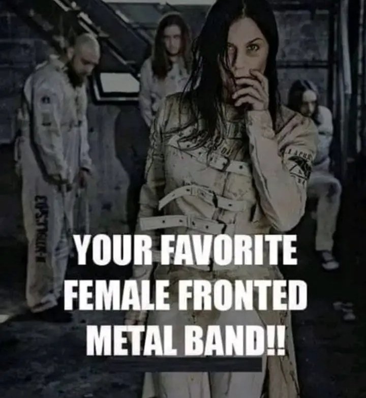 Favorite Female fronted #MetalBand?

And go..

Follow us!
@RnRNationlive / @RnRliveRadio / Rnrnlive.com
