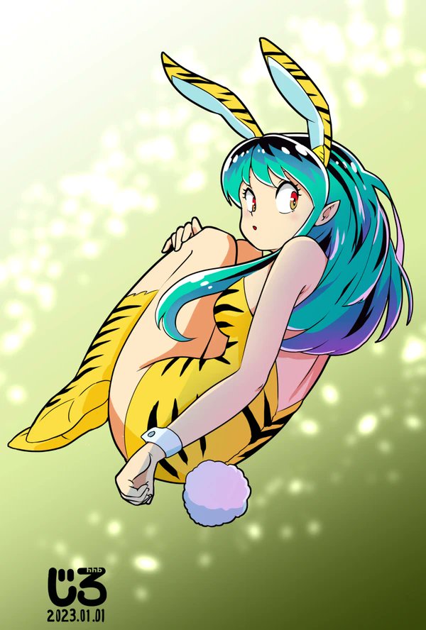 トラジマバニーラムちゃんとタイムギャルラムちゃんにうる星やつら